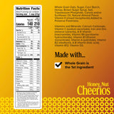 Honey Nut Cheerios, Heart Healthy Gluten Free Breakfast Cereal with Whole Grain Oats, 10.8 oz