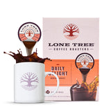 Lone Tree Single-Serve Coffee Pods - Premium 100% Arabica Liquid Concentrate - Daily Delight Medium Roast - 12 Pods - Ready Hot or Iced