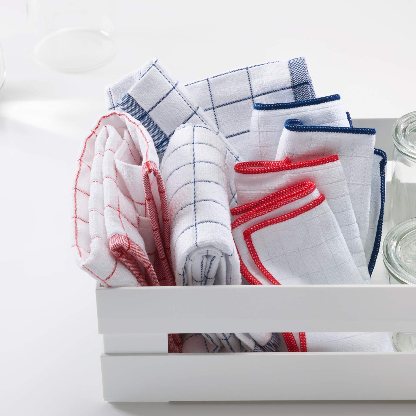 E-Cloth Reusable Paper Towel Replacement Cloth, Premium Microfiber Cleaning Cloths Ideal for Cleaning Up Spills on Countertops, Alternative to Paper