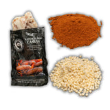 Bearded Butchers Southwest Taco Bratwurst DIY Kit - Make Your Own Brats with Taco Seasoning, High-Temp Pepper Jack Cheese & 32mm-35mm Natural Hog