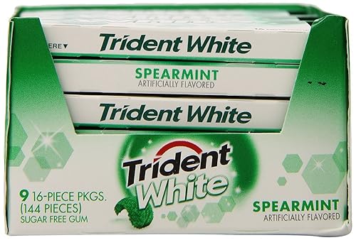 TRIDENT WHITE SPEARMINT 9CT