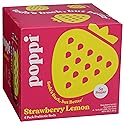 Poppi Strawberry Lemon Prebiotic Soda 4 pack