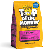 Top of the Mornin’ Twilight Ground Coffee By Jacksepticeye | Organic Specialty Grade Medium Roast | Smooth Caramel and Chocolate Notes | Ethically