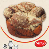 Stern’s Bakery Chocolate Babka Cake - Purim Gift, Mishloach Manot | Artisan Chocolate Breakfast Pastries | Kosher, Dairy-Free & Nut-Free
