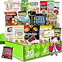 Gluten Free Palace 100 Calorie Snacks Variety Pack - Gluten Free Healthy Snacks for Father's Day - Low Calorie Vegan Protein Bars & Nuts - Guilt?Free