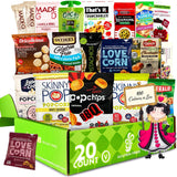 Gluten Free Palace 100 Calorie Snacks Variety Pack - Gluten Free Healthy Snacks for Father's Day - Low Calorie Vegan Protein Bars & Nuts - Guilt?Free