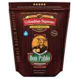 Don Pablo Colombian Supremo - Medium-Dark Roast - Whole Bean Coffee - Low Acidity