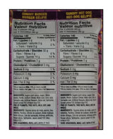 Huer Fast Food Favorites Gummies, Late Night Snack Gummy Candy - 77g/2.7 oz