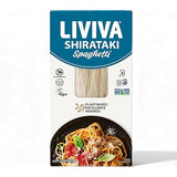 LIVIVA Dried Shirataki Plant-Based Gluten Free Trial Pk (2 Spaghetti 2 Noodles 2 Rice) - Konjac Spaghetti - Taste & Cook like regular Rice - Vegan