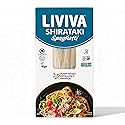 LIVIVA Dried Shirataki Plant-Based Gluten Free Trial Pk (2 Spaghetti 2 Noodles 2 Rice) - Konjac Spaghetti - Taste & Cook like regular Rice - Vegan