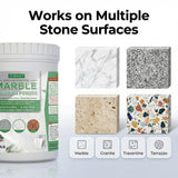 Turoco Marble Polishing Powder 2.3LB for Stone Restoration, Stone Polish Compound for Marble, Granite and Natural Stone