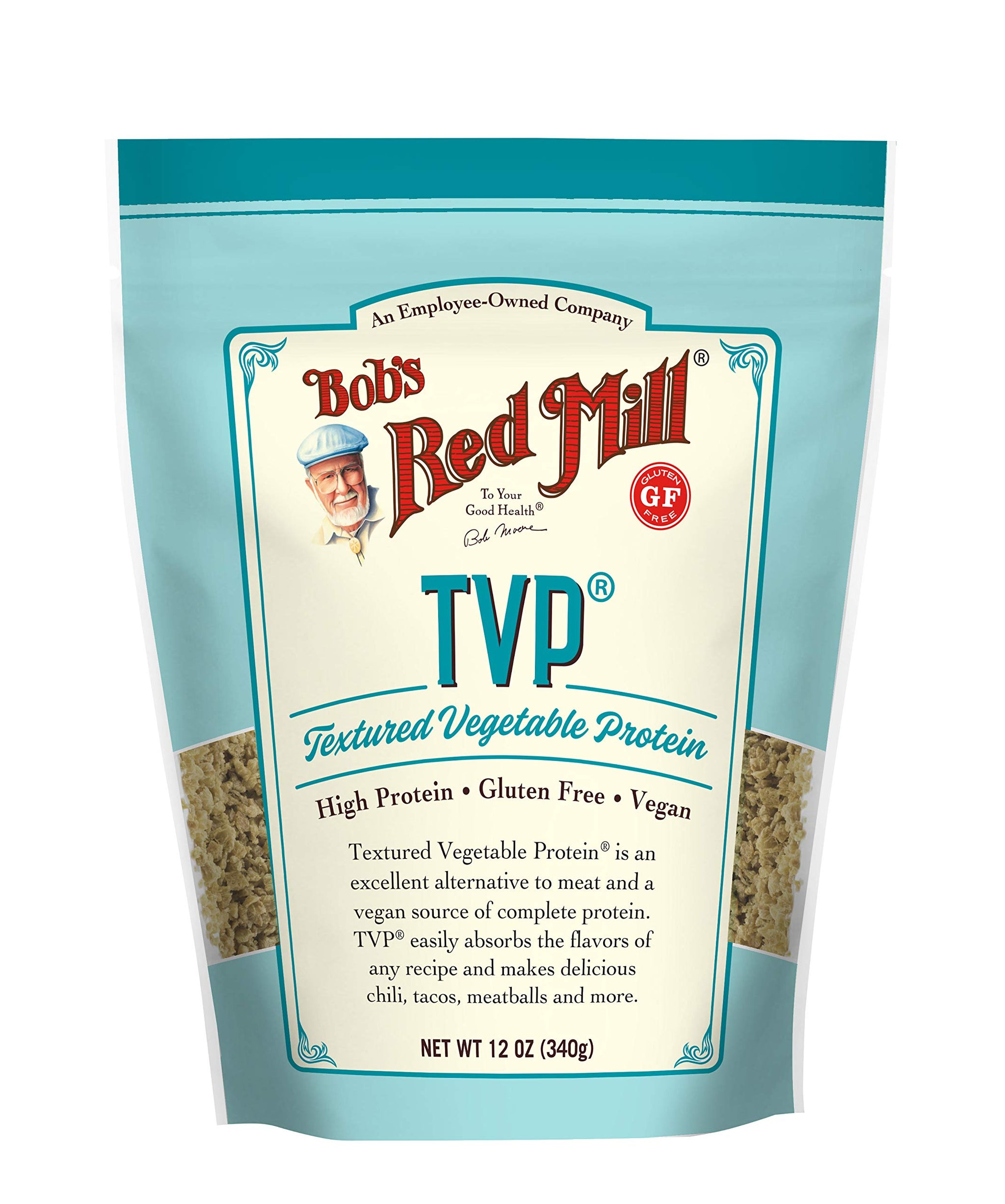 Bob's Red Mill Textured Vegetable Protein, 10 Ounce (Pack of 4)