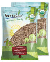 Food to Live Organic Cumin Seeds, 10 Pounds - 100% Natural, Non-GMO, Aromatic Seasoning, Perfect for Spices, Baking and Pickling, Vegan, Kosher, Bulk