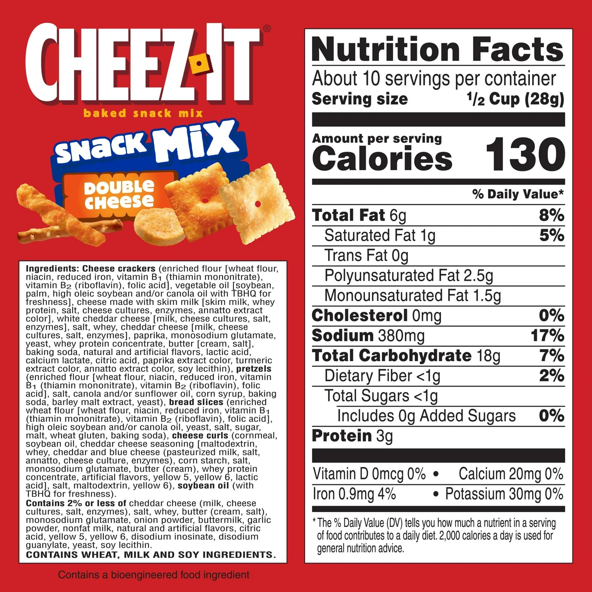 Salutem Vita - Cheez-It Snack Mix Collection - Classic, Double & Bold Flavors, 12.4 oz each - Pack of 9 (3 flavors of each), 12.4 oz each - Pack of 9