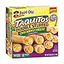 Jose Ole Chicken & Cheese Double Stuffed Taquitos, 20.08 Ounce, Frozen