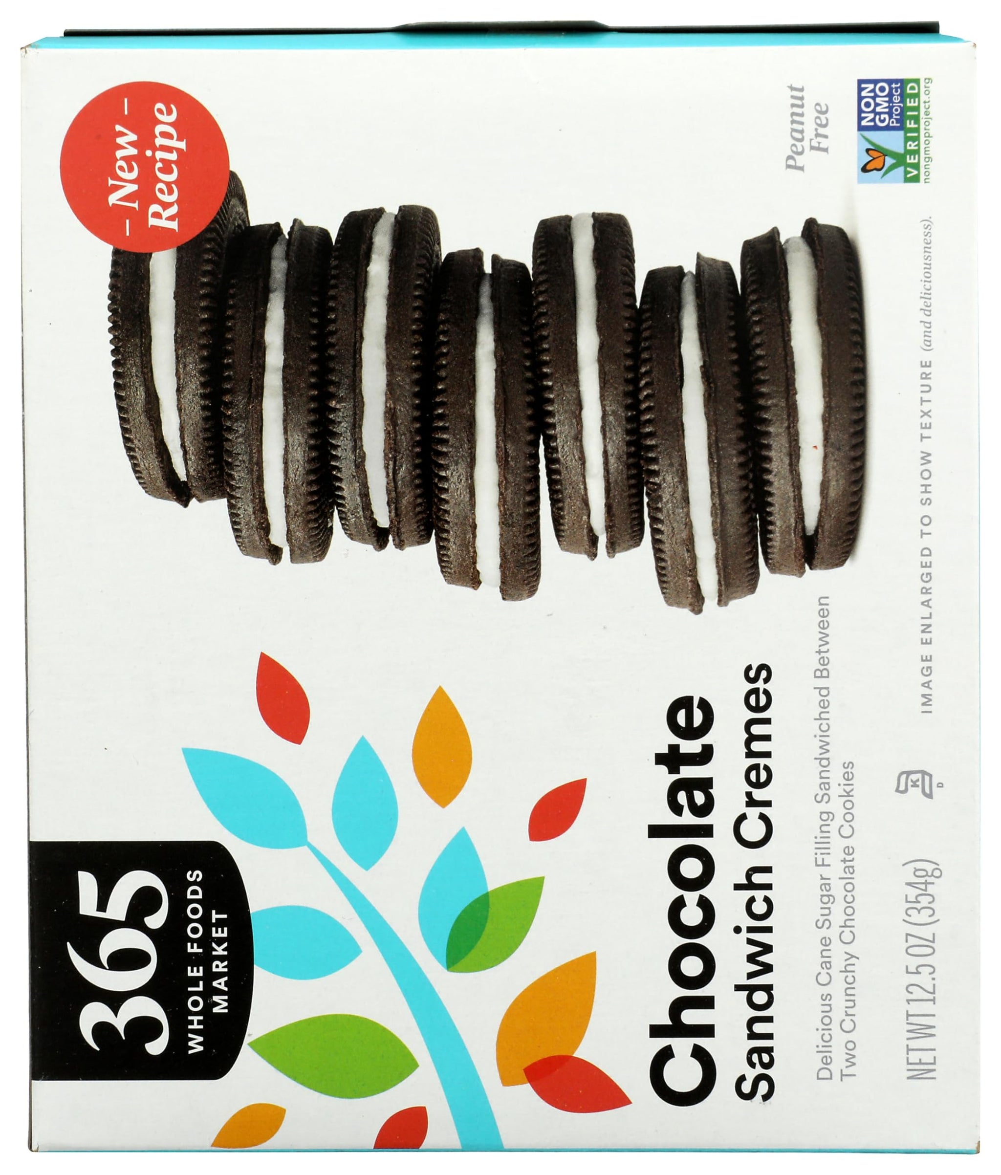 365 by Whole Foods Market Chocolate Sandwich Creme Cookie, 12.5 OZ