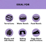 Zilla Terrarium Cleaner, For Glass, Acrylic, Hard Surfaces and More, Anti-Static Dust Control