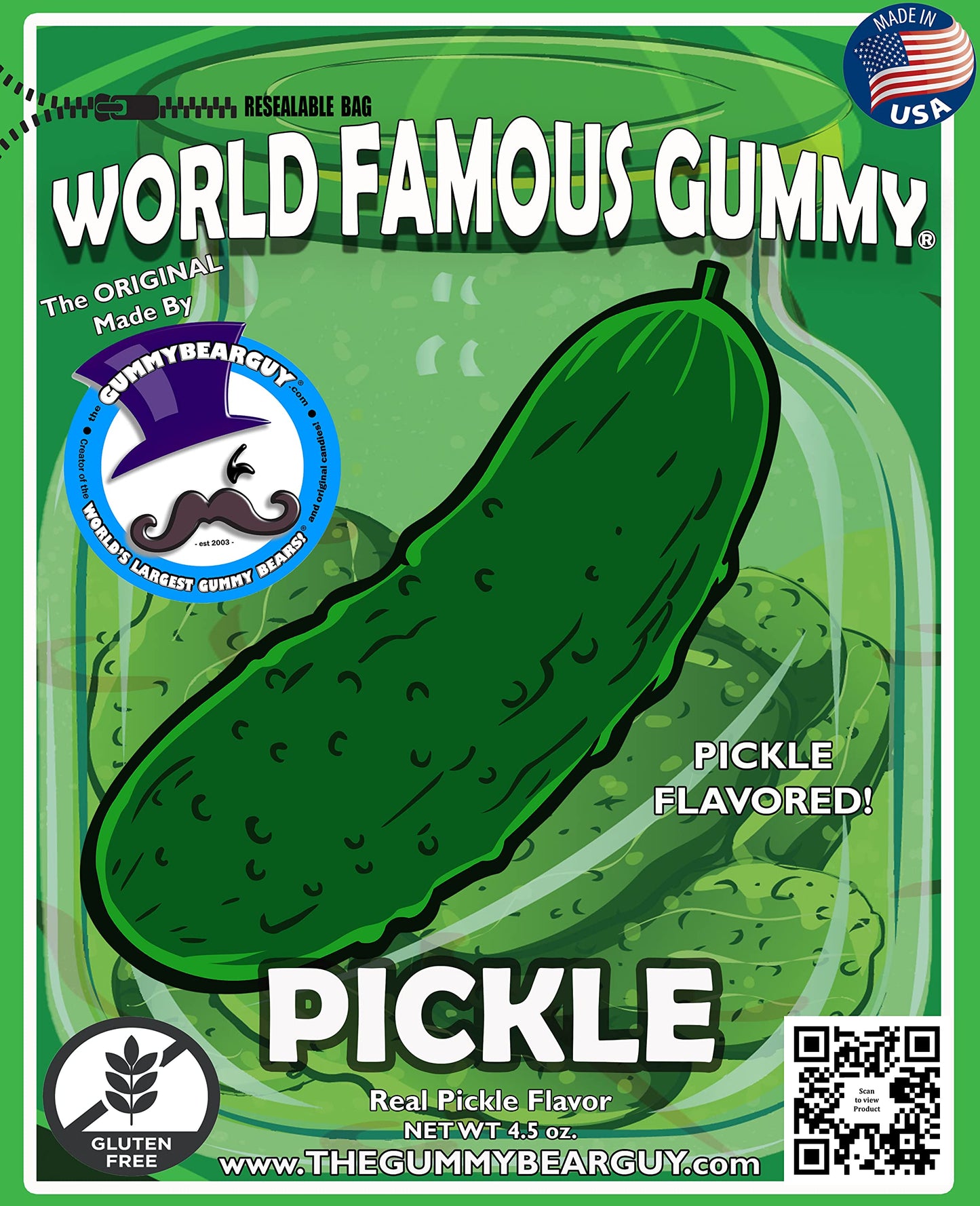 Original Gummy Pickle | The Gummy Bear Guy