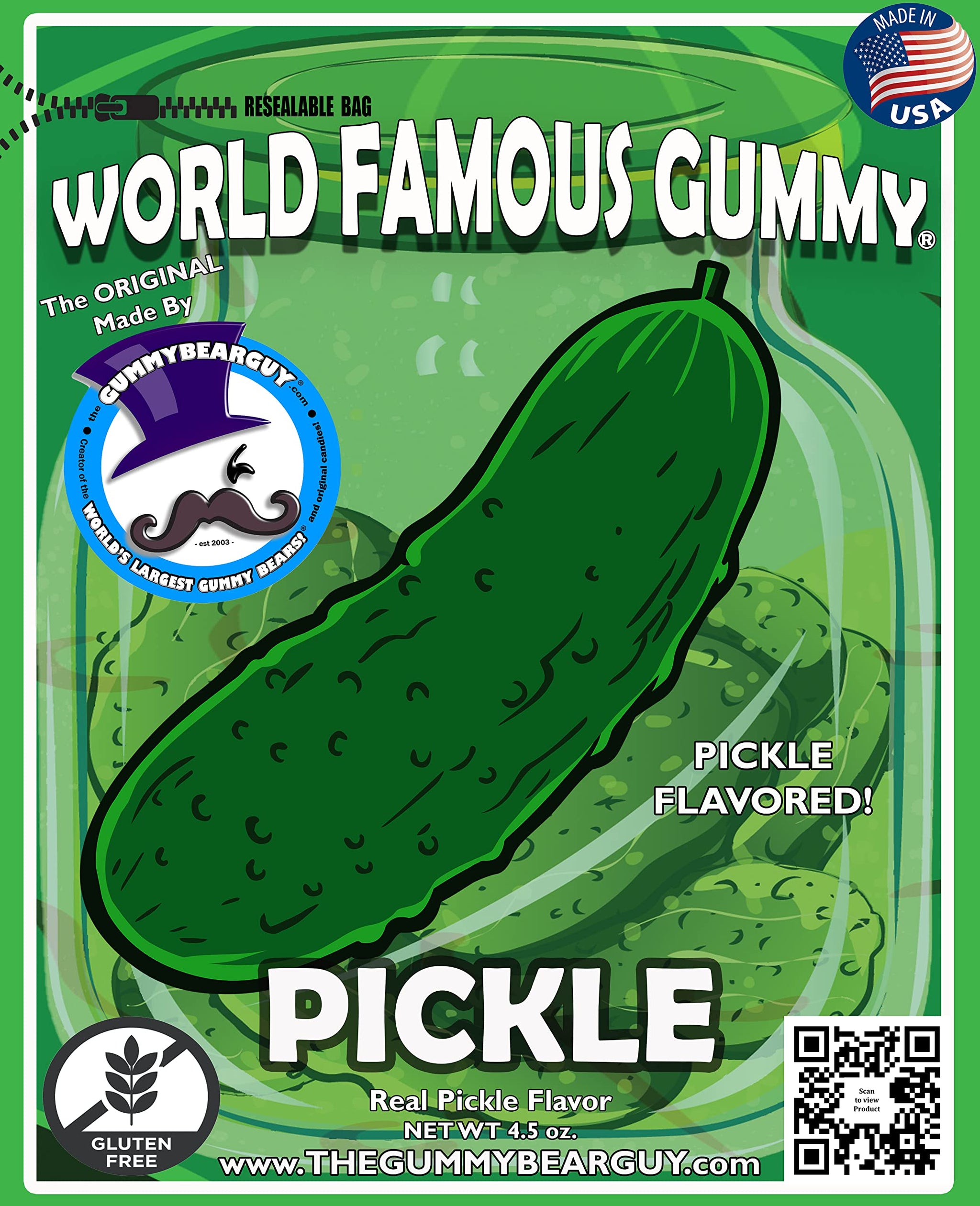 Original Gummy Pickle | The Gummy Bear Guy