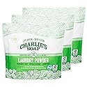 Charlie’s Soap Laundry Powder (50 Loads, 3 Pack) Hypoallergenic Deep Cleaning Washing Powder Detergent - Eco-Friendly, Safe, and Effective