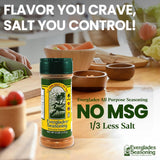 Everglades All Purpose Seasoning - 1/3 Less Salt Southern Blend - 4 oz