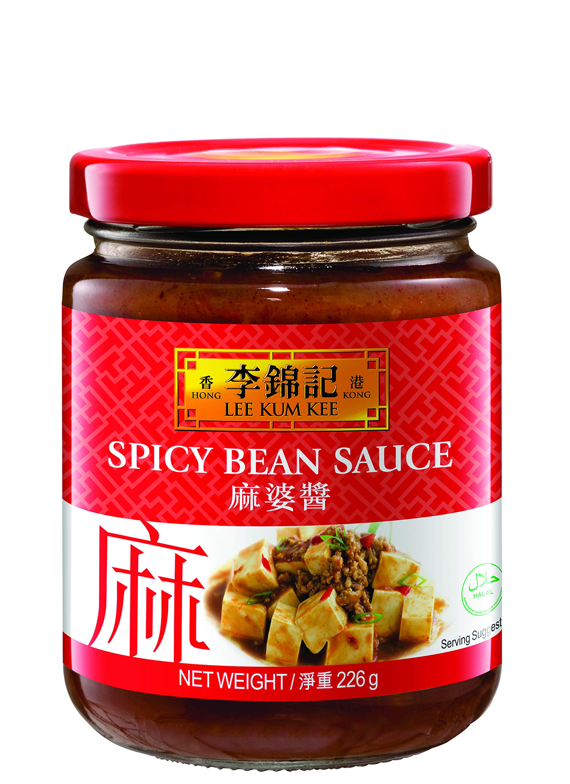Lee Kum Kee Spicy Bean Sauce (Ma Po), 8-Ounce Jars (Pack of 4)