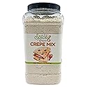 Crepe Mix, Easy Crepe Batter Mix for Sweet & Savory Crepes, Breakfast & Dessert Mix, by Dasher’s Spice & Beans, Bulk 5 lb Container