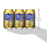 Inca Kola Golden Carbonated la kola dorada - 12 oz cans - 12pk