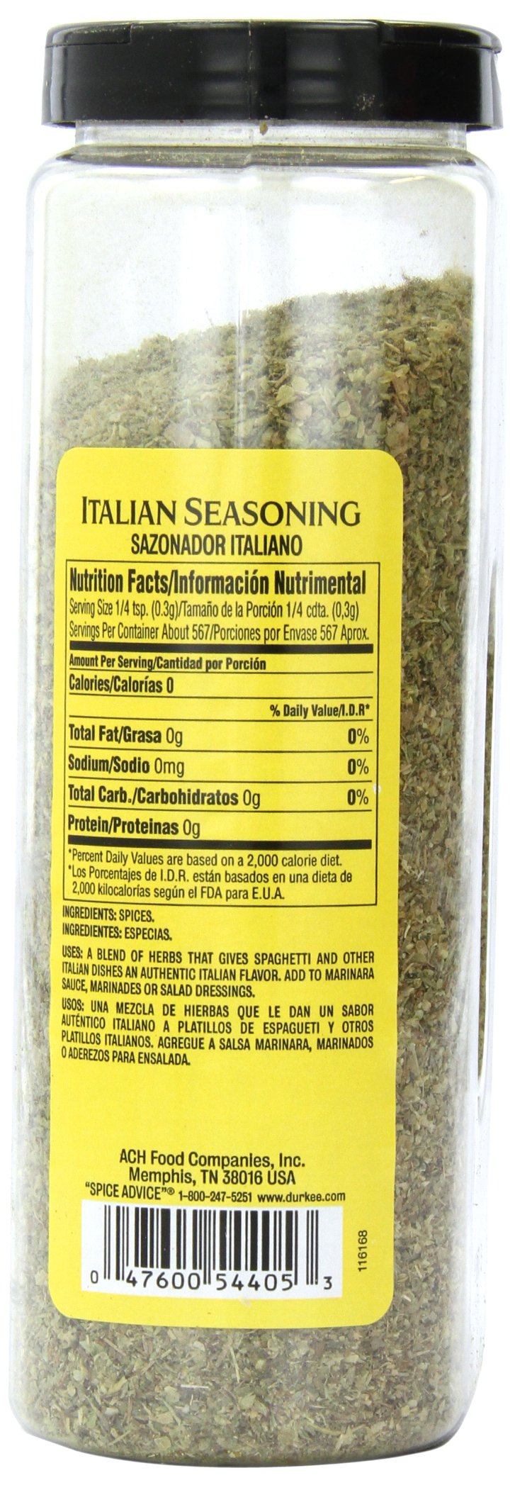 Durkee Italian Seasoning, 6-Ounce Containers (Pack of 2)