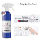 NEXDERMA Multi-Purpose Sanitizing Spray (not for Hands) | 80% Ethyl Alcohol, Goodness of Silver, Herbal Essential Oil, Water and Hydrogen Peroxide |