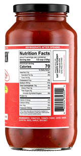 Eat Happy Kitchen Marinara Sauce - Made with Premium California Tomatoes & Extra Virgin Olive Oil - No Sugar Added, No Seed Oils, No Fillers, Gluten
