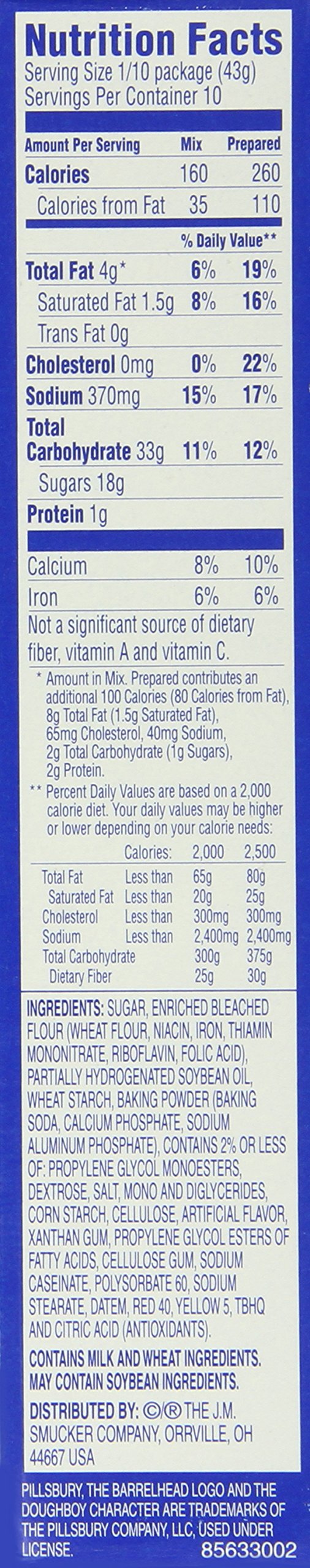 Pillsbury Cake Mix, Pineapple, 15.25 Ounce
