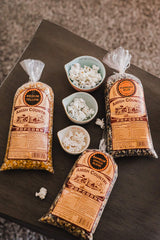 Amish Country Popcorn | 3-1 lb Bags | Variety Set | Midnight Blue, Rainbow, & Medium Yellow Popcorn Kernels | Old Fashioned, Non-GMO and Gluten Free