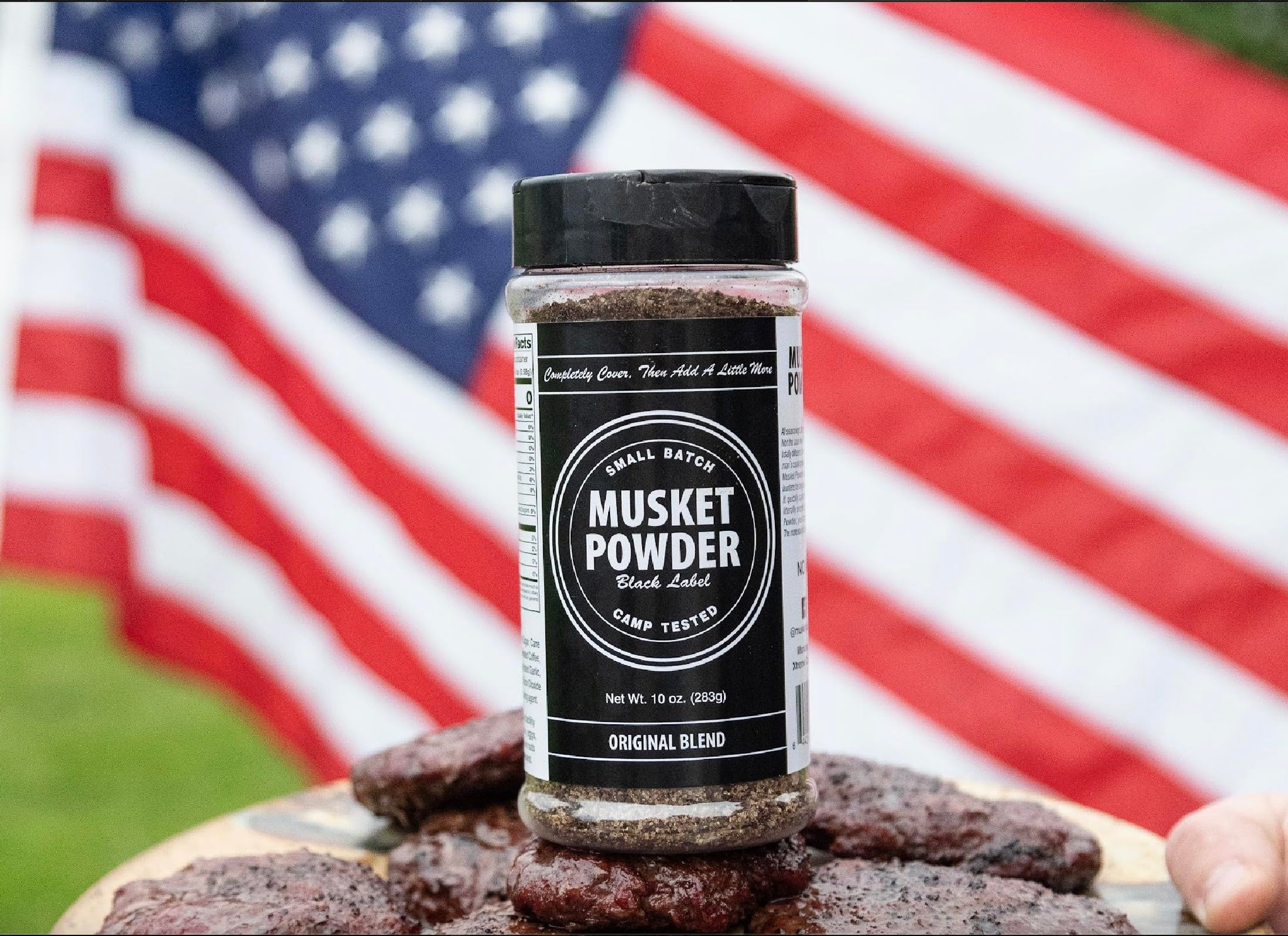 Musket Powder 5-Pack: The Ultimate Collection of Seasonings, 9.5-10.25 oz Bottles