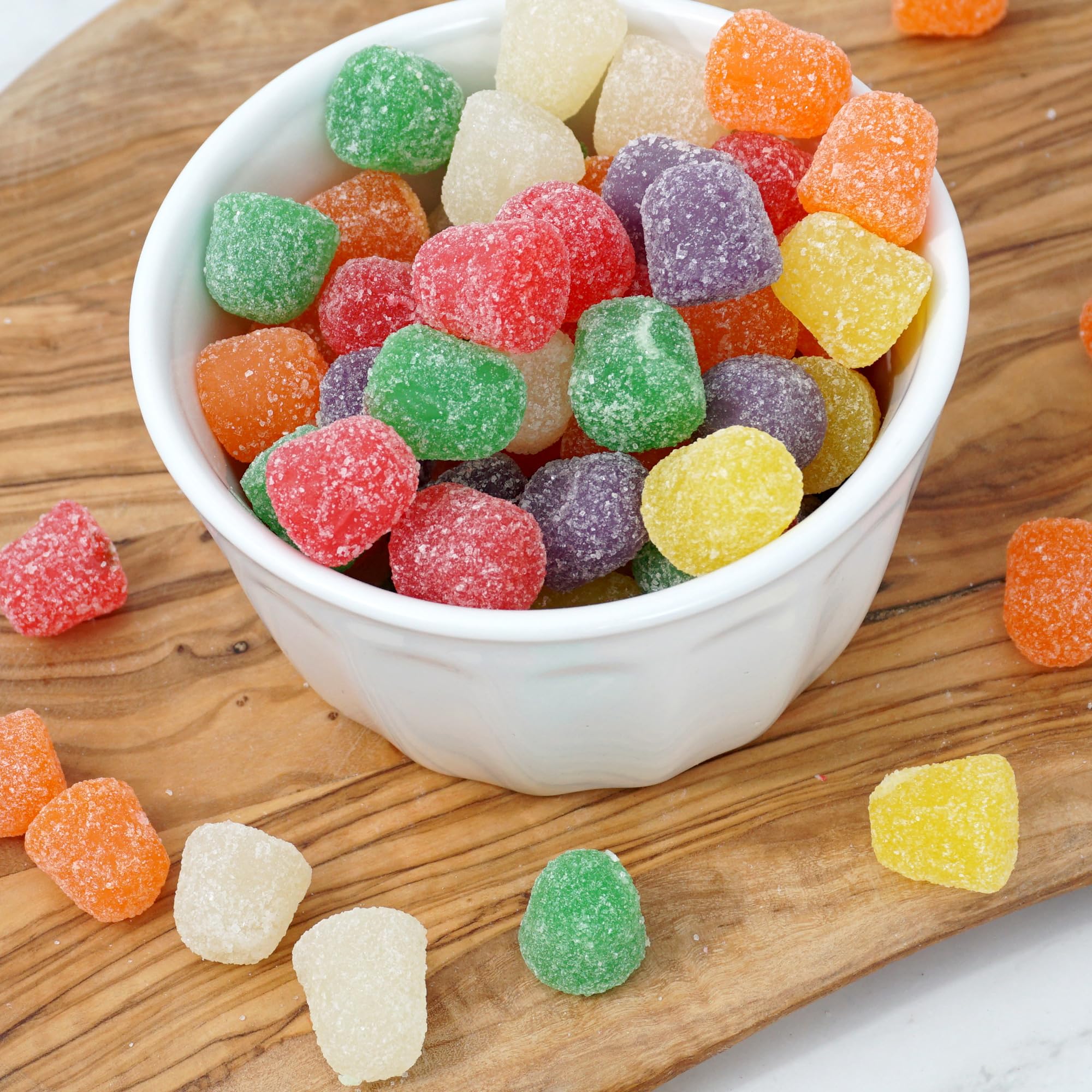 Spice Drops, 1 Pound Bulk Bag Spice Drops Candy, Spice Drop Candy Gum Drops, The Hampton Candy Company