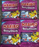 Haribo Berry Clouds 4 Pck 3.1 Oz (88g)