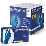 AroCare Nitrile Gloves, Disposable Gloves, Comfortable, Powder Free, Latex Free | 100-1000 (Medium, Case)