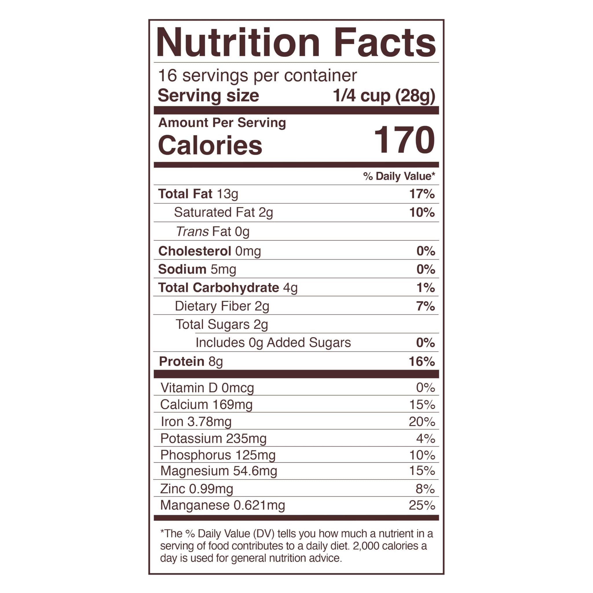 The Organic Cafe Organic Jungle Peanuts, Wild Heirloom Variety - 16 ounce (1-pound) Non-GMO - Vegan - Kosher