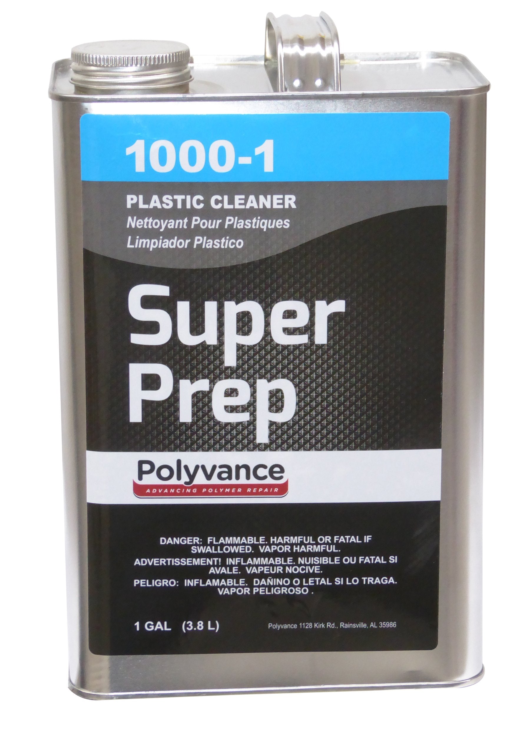 Polyvance Super Prep Cleaner for Plastic & Metal Surfaces