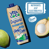 Vita Coco Farmers Organic Coconut Water, 33.8 Fl Oz