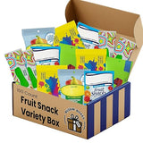 Fruit Snacks Variety Pack - Bulk Assortment of Individually Wrapped Fruit Flavored Snacks for Kids and Adults - 100 Count Snack Box Assembled by