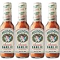 Melinda’s Garlic Habanero Hot Sauce - Gourmet Garlic Hot Sauce - Made with Habanero Peppers, Carrots, & Onion - Keto, Vegan, Gluten Free - 5oz, 4 Pack