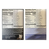 PROTIFIT - High Protein Caramel Caffe Latte & Vanilla Pudding & Shake Mix 2 Pack, 15g Protein, Low Calorie, Low Fat, Low Carb, Aspartame Free, Idea