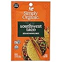 Simply Organic, Seasoning Mix Southwest Taco, 1.13 Oz