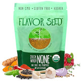 Organic No Salt Seasoning - Zilch Nada None by Flavor Seed, Salt Substitute for Cooking with Herbs & Spices, All Purpose Seasoning for Meat, Fish