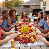 Slap Ya Mama Seafood Boil 4 LB (Pack of 2) - Seasoning Mix for Shrimp Crab Crawfish and Lobster - Backyard Seafood Boil Pack with Refrigerator Magnet