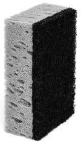 Okleen Multi Use Scrub Sponges. Made in Europe (Grey, 18 Pack)