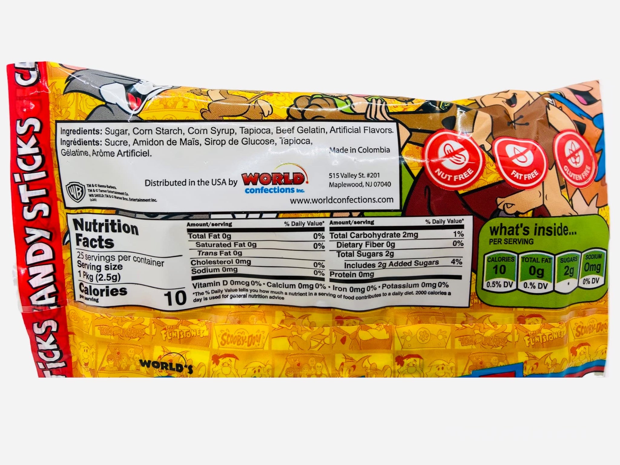 Comix Mix Candy Sticks