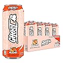 GHOST Energy Drink - 12-Pack, Peaches, 16oz - Energy & Focus & No Artificial Colors - 200mg of Natural Caffeine, L-Carnitine & Taurine - Gluten-Free