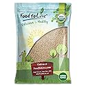 Food to Live Organic White Quinoa, 15 Pounds Whole Grain, Non-GMO, Kosher, Vegan, Sirtfood, Bulk